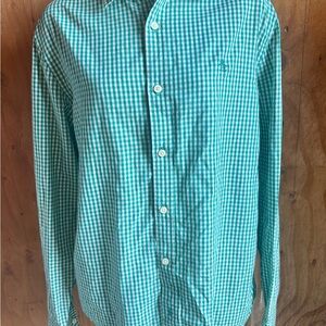 Original Penguin green Checkered Men's Shirt M
